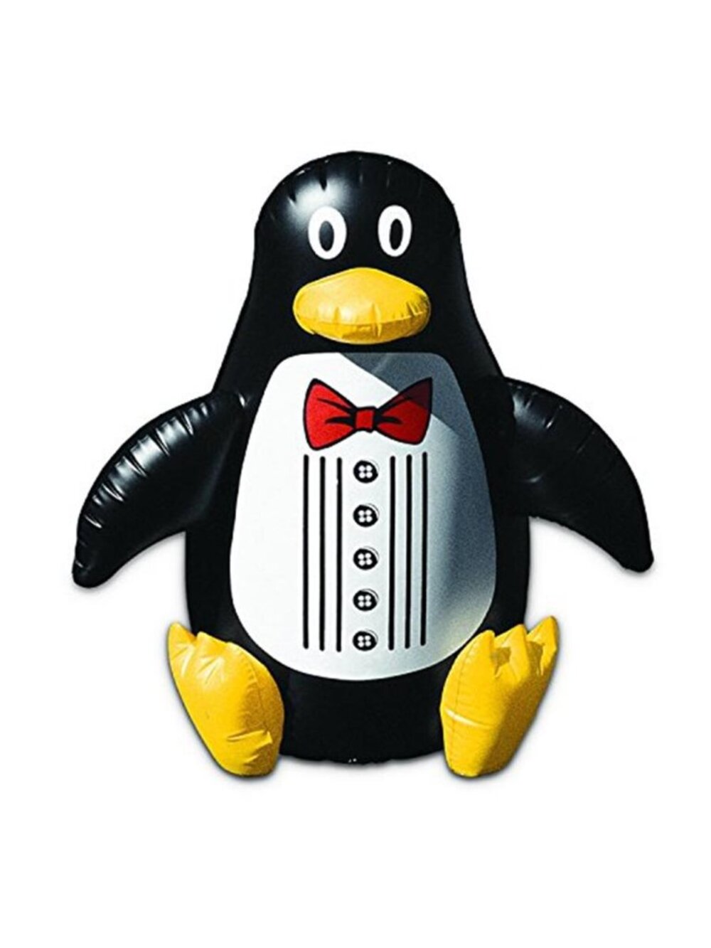 Inflatable Penguin Pool Float 33 Inch Floating Pool Toy Backyard Party Decor